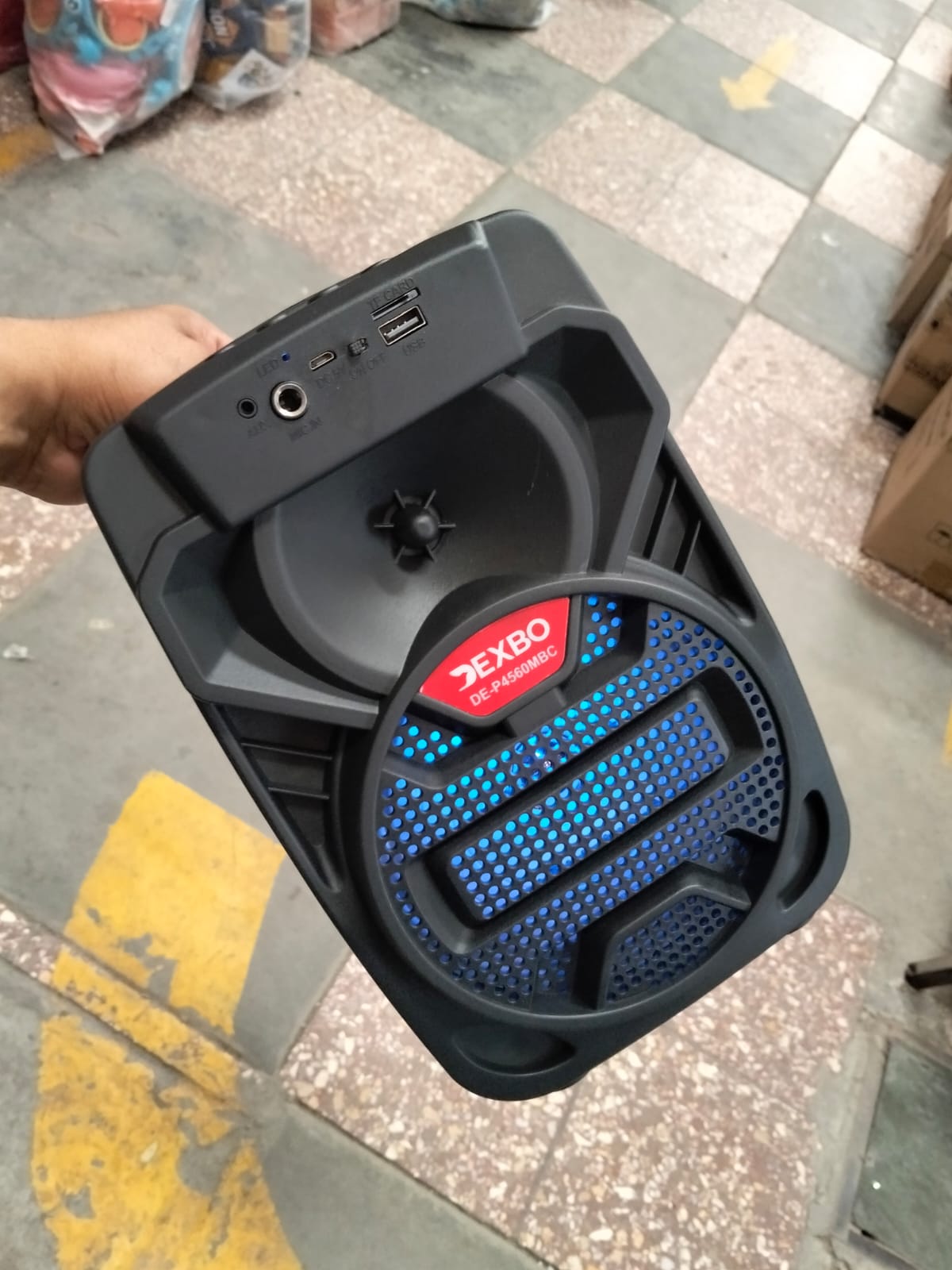 parlante recargable/ electrico con microfono cod:1366 driver :03