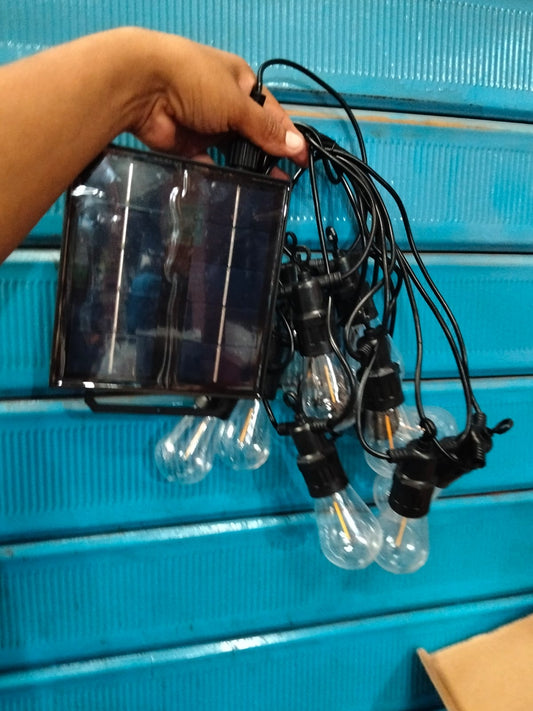 Guirnaldas solar   10 focos  5M Cod:1206 driver:01