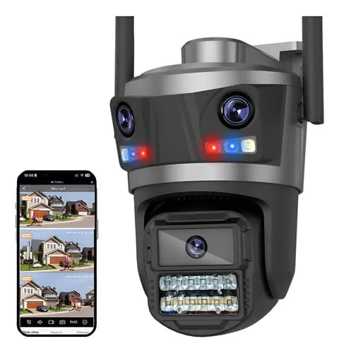 camara de seguridad 3 lentes Cod:1241 driver:01