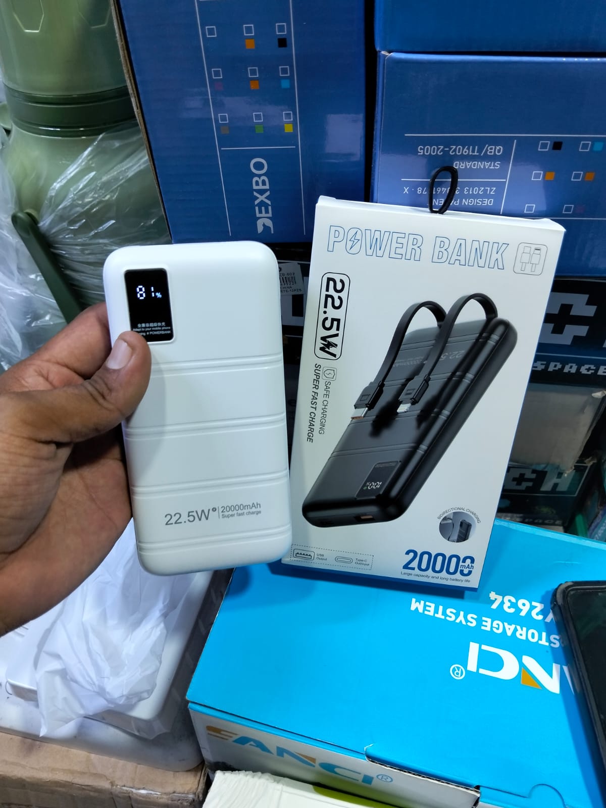 Bateria portatil 20000mah Cod:1423 driver:02