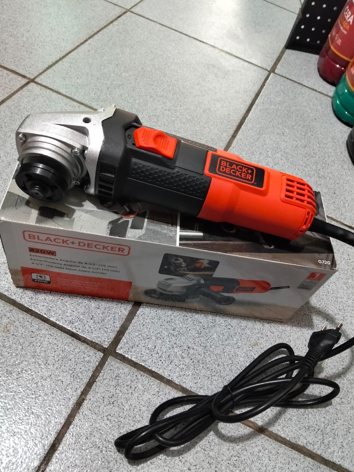 Amoladora electrica 900W Cod:1267 driver:04