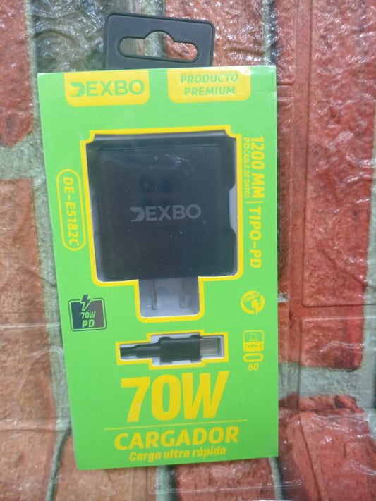 Cargador tipo C 70W Cod:1337 driver:01