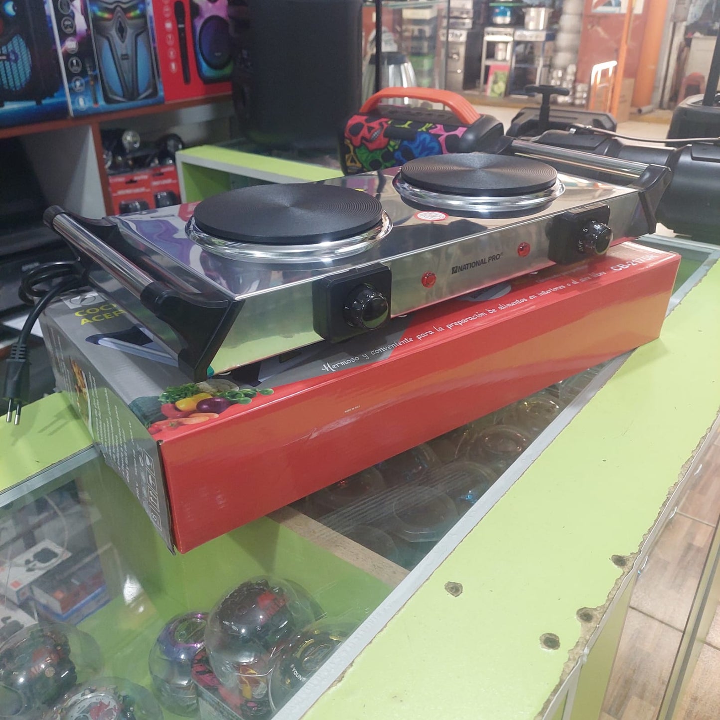 cocina electrica 2 hornillas Cod:6016 driver :05