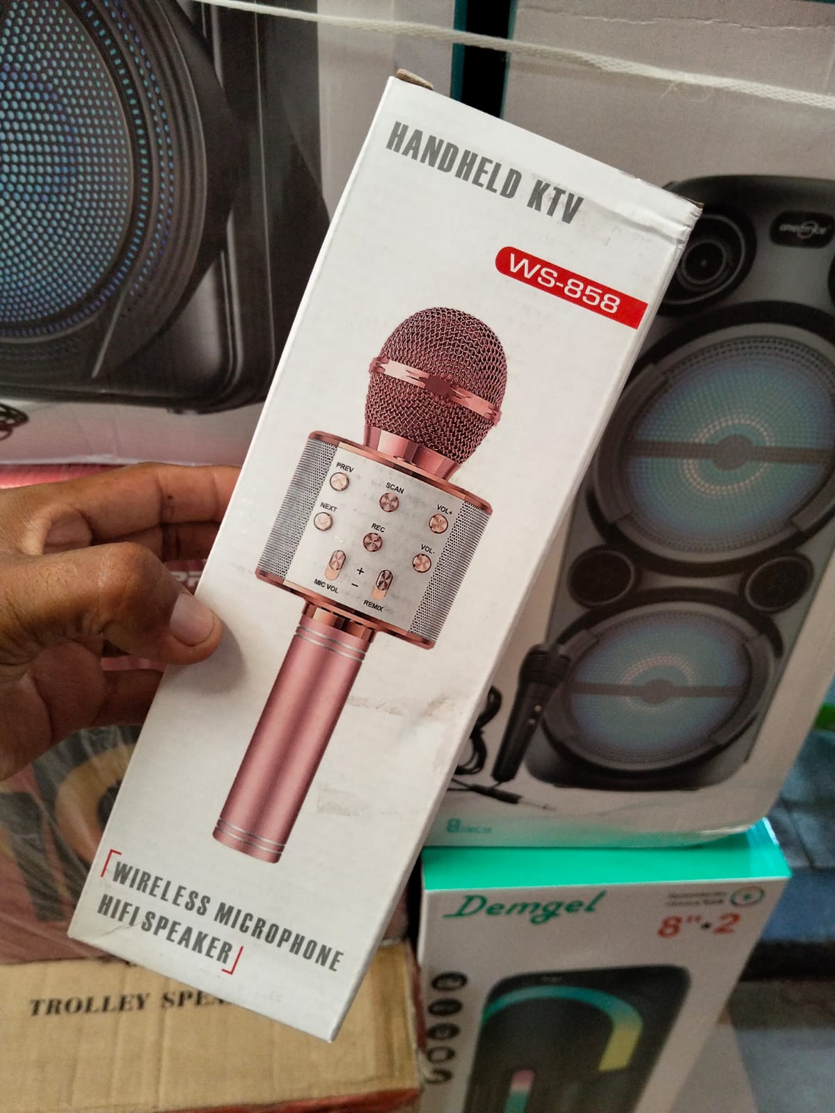 microfono karaoke Cod:1464 driver :03