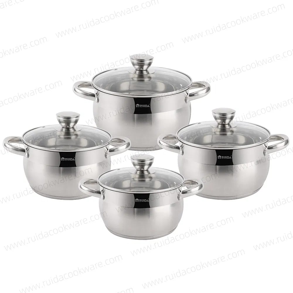 Ollas de acero inoxidable Cod:3013 driver:02