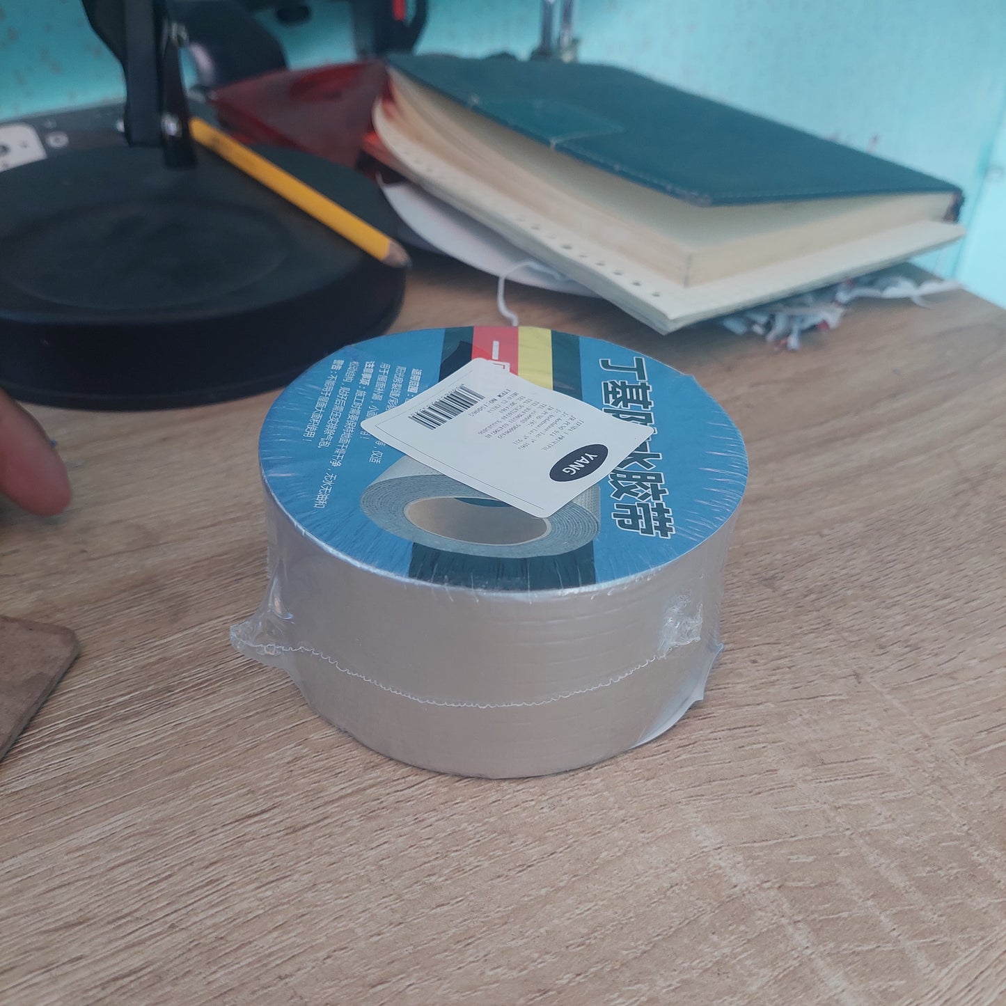 Cinta De Sellado Impermeable Con Goma De Butilo 5cm X 5m Aluminio Cod:6030 driver 01