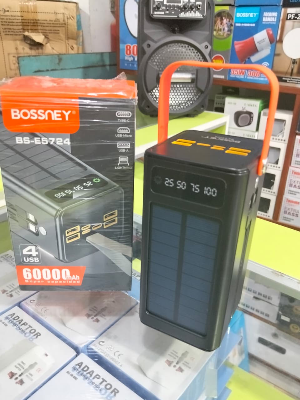 bateria portatil 60000mah solar cod:3027 driver: 05