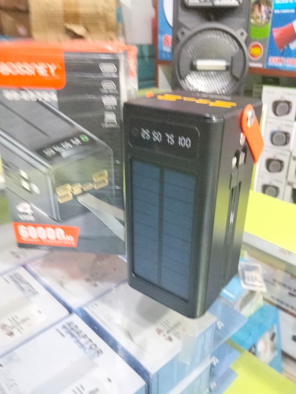 bateria portatil 60000mah solar cod:3027 driver: 05