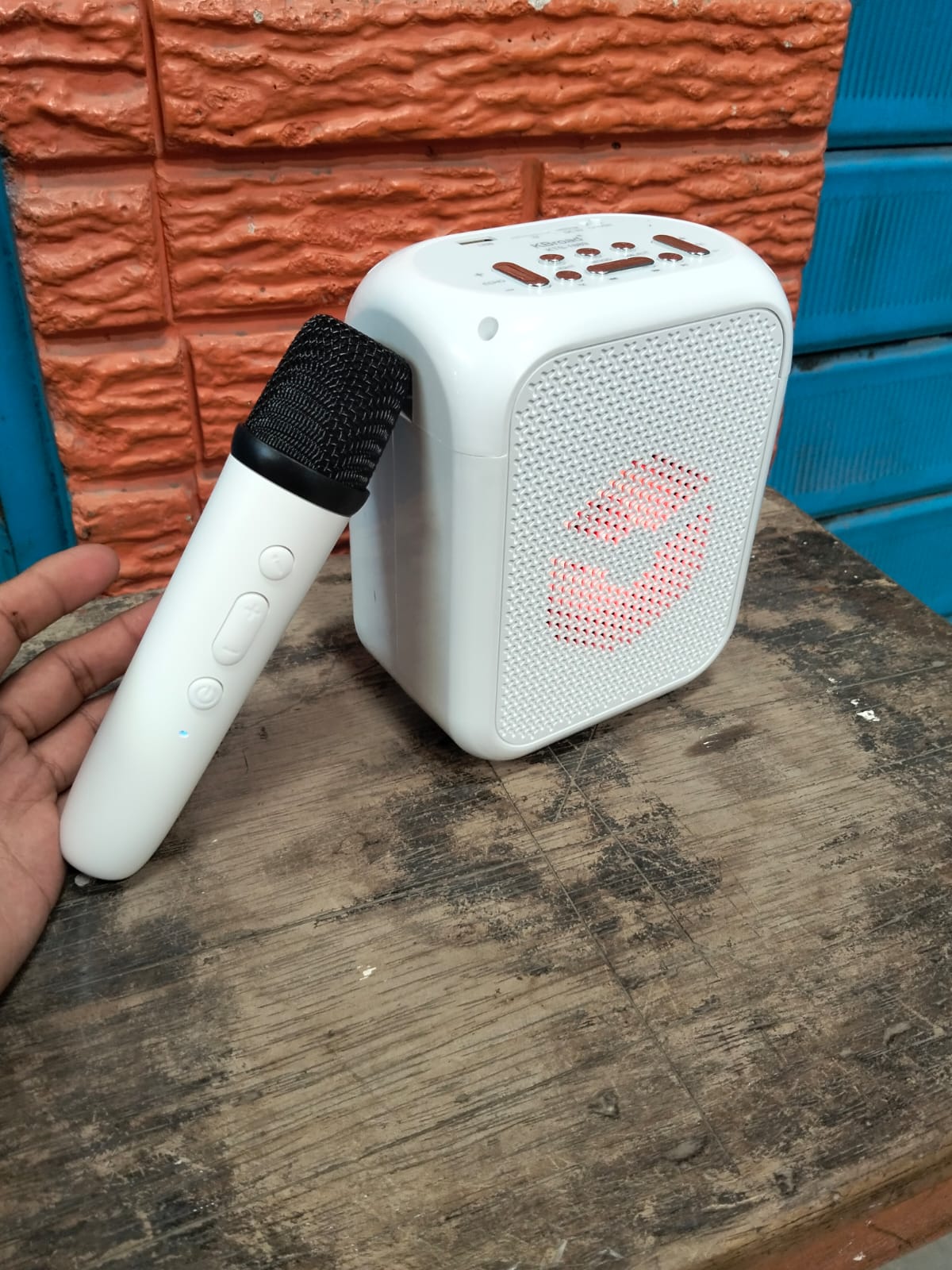 parlante Bluetooth karaoke con microfono inalambrico Cod:1365 driver:01
