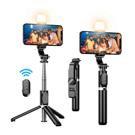 Palo Selfie Trípode Bluetooth Control Luz Led Cod:1185 driver :01