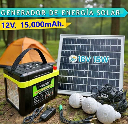 Kit solar con panel solar Cod:1391 driver:02,05