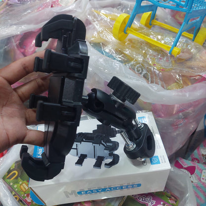 Soporte de celular  8 pines para timon de moto Cod:5006 Driver:01