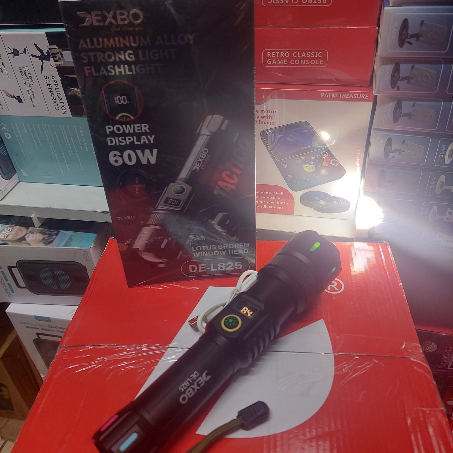 Linterna recargable 60W Cod:6071 driver:02