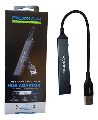 Hub Usb 4 Puertos  Cod:1327 driver :02