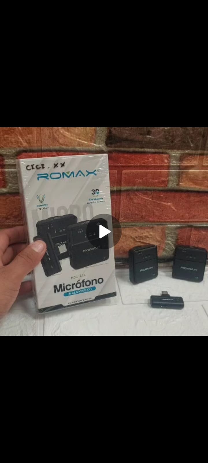 Microfono solapero Inalambrico pack x 2 Cod:3353 Driver 01