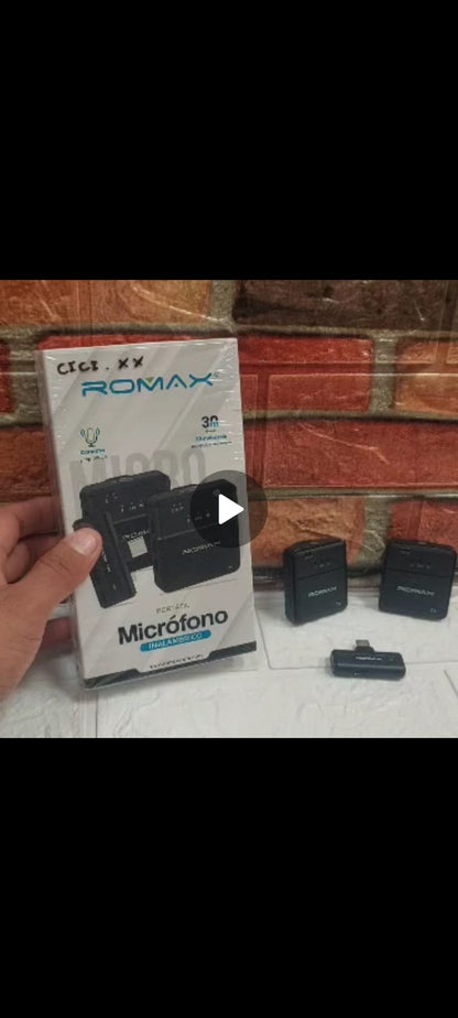 Microfono solapero Inalambrico pack x 2 Cod:3353 Driver 01