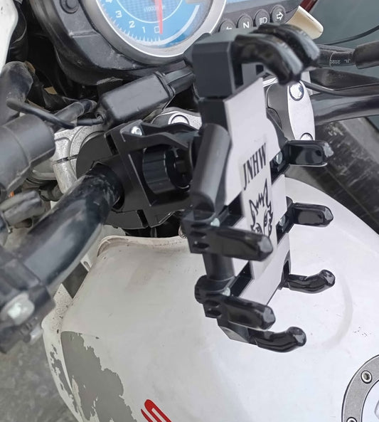 soporte de celular 8 garras para moto cod:1527 driver:01, 02
