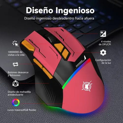 Mouse gamer inalambrico Cod:1509 driver :01