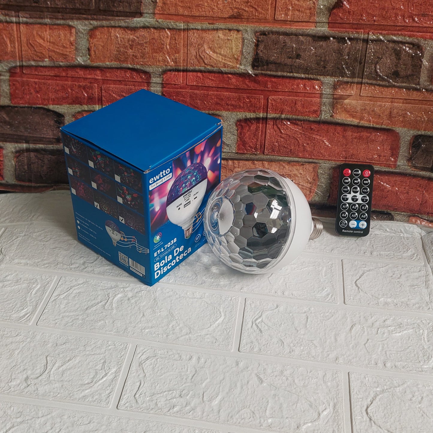 luces sikodelicas con control remoto Cod:3301 Driver :01