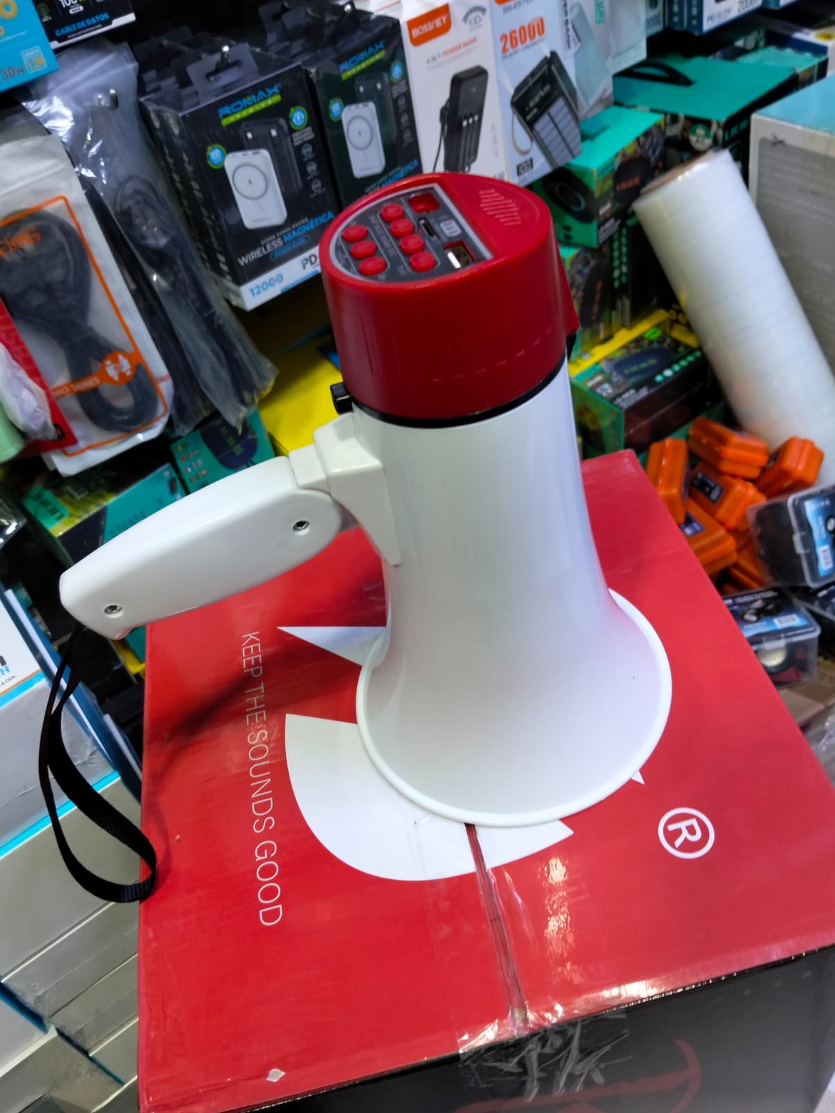 megafono 50W cod:5050
