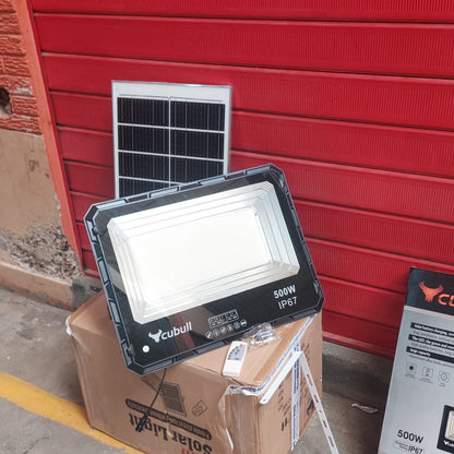 Reflector led 500W con panel solar COD:3139