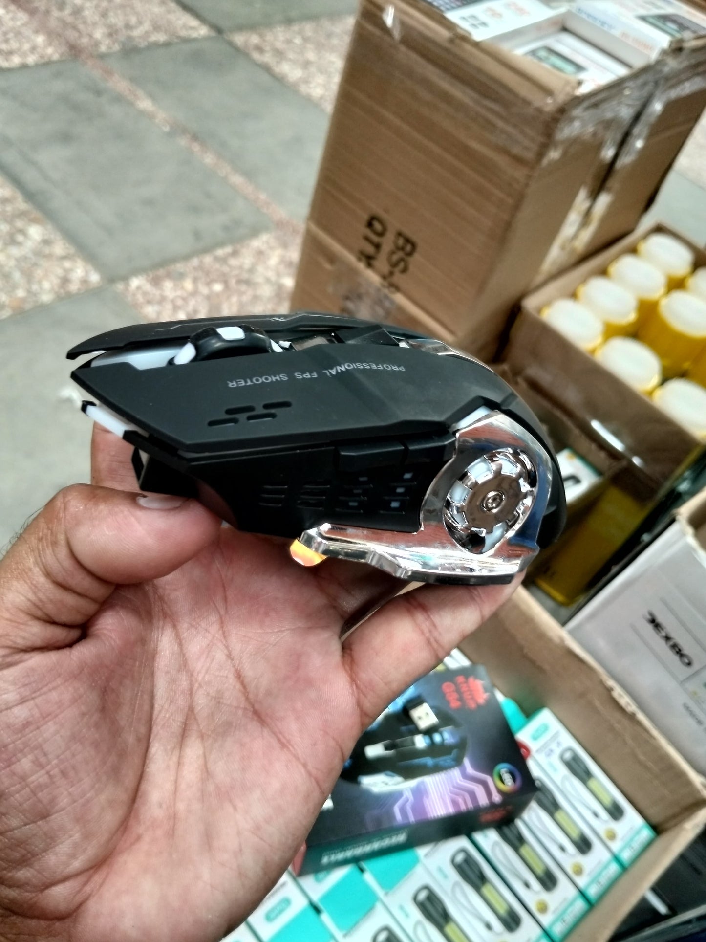 Mouse gamer inalambrico recargable Cod:1433 driver:01