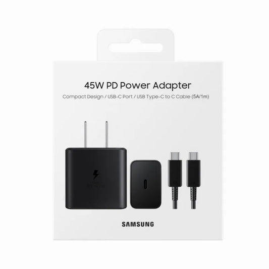 Cargador Samsung 45W Carga Rapida Tipo C -Negro Cod:3347 Driver 01